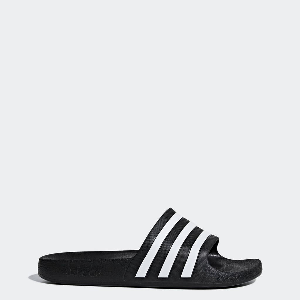 adidas Phong cách sống Dép quai ngang Adilette Aqua Unisex Đen F35543