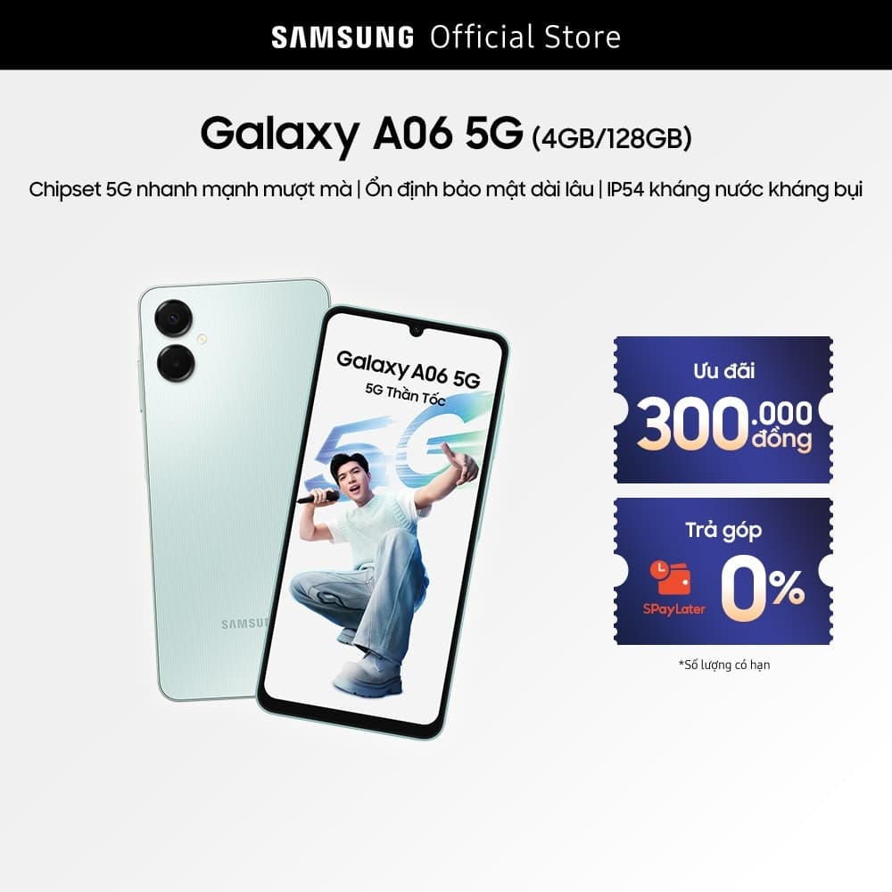 Điện Thoại Samsung Galaxy A06 5G 4GB/128GB