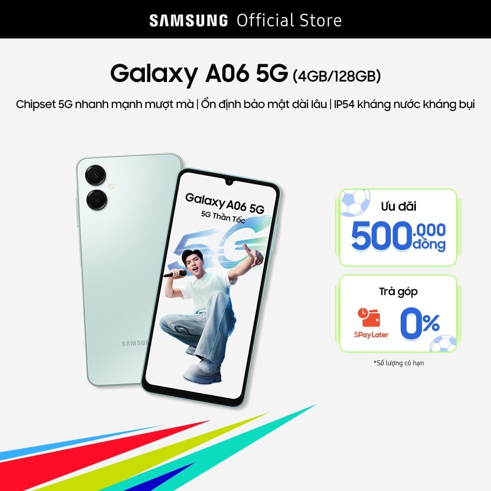 Điện thoại Samsung Galaxy A06 5G 4GB 128GB