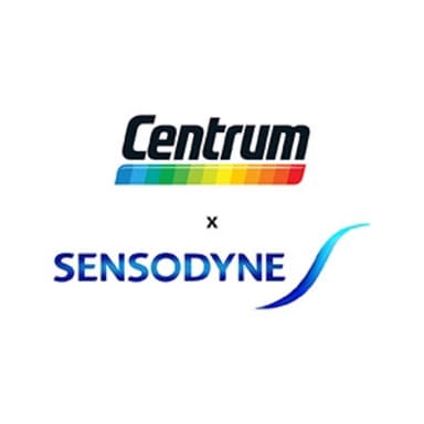 Logo Centrum & Sensodyne